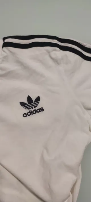 Camiseta Adidas Blanca Talla S