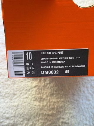 Nike Air Max Plus TN Lemon Venom