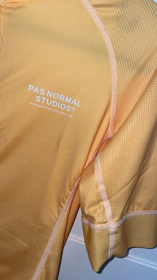 Maillot Ciclismo PAS Normal Studios Amarillo