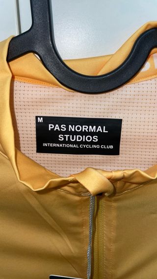 Maillot Ciclismo PAS Normal Studios Amarillo