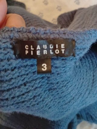 CLAUDIE PIERLOT cardigan lana cachemire M L
