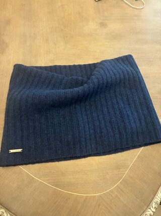 Cuello-bufanda Max Mara Lana súper suave. Azul