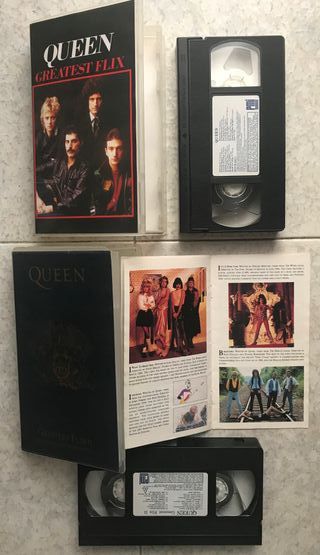 Queen VHS Greatest Flix I & II
