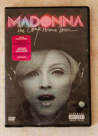 DVD Madonna The Confessions Tour
