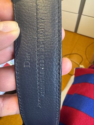 Cinturón Dior Negro