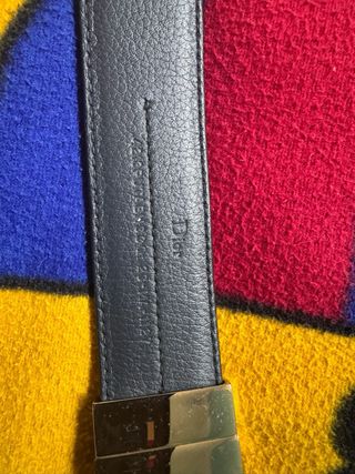 Cinturón Dior Negro