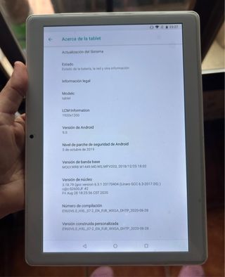 Tablet Alldocube Blanca Android 9.0