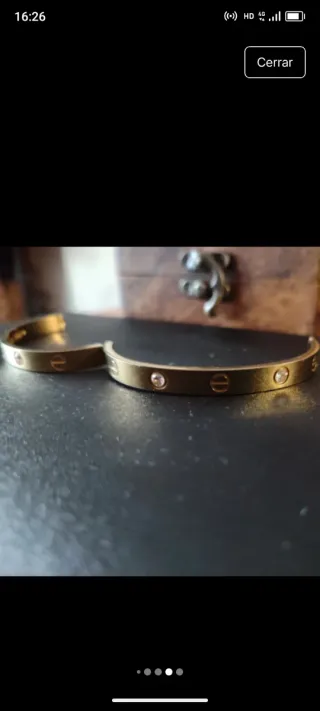 Pulsera Cartier 750 Oro