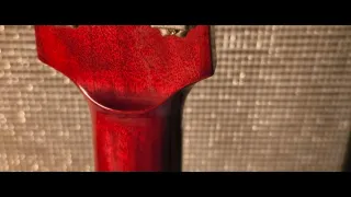 LSL Topanga Simka Cherry Red Guitarra