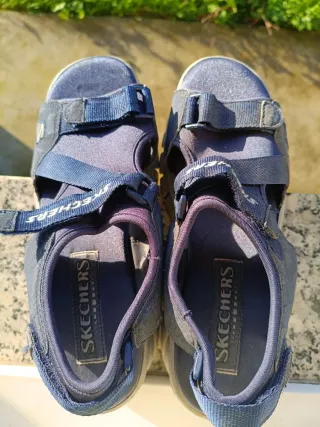 Sandalias Skechers Plataforma Talla 40