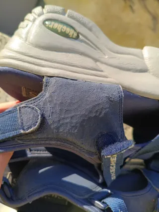 Sandalias Skechers Plataforma Talla 40