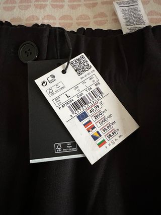 Pantalón negro Cortefiel mujer