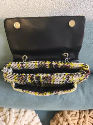 Bolso tela multicolor dos posiciones