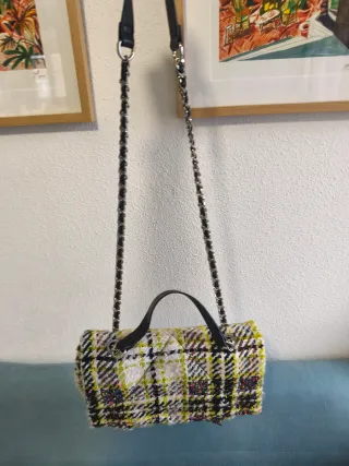 Bolso tela multicolor dos posiciones