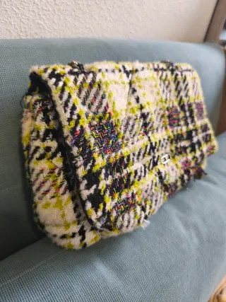 Bolso tela multicolor dos posiciones