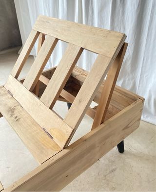 Diván vintage madera