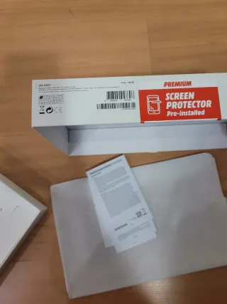 Caja Samsung Galaxy Tab A8 Negra