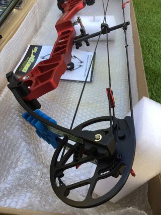 Arco tiro Topoin Breth, Zurdo 30-40 libras + compl