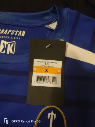 Maglietta Prostar uomo blu e bianca