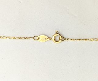 Cadena Bilbao de oro de 18k, 1.83 g, 39 cm.