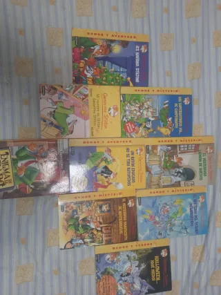 ¡9 LIBROS GERÓNIMO STILTON!