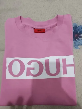 Sudadera Hugo Boss Rosa Talla S