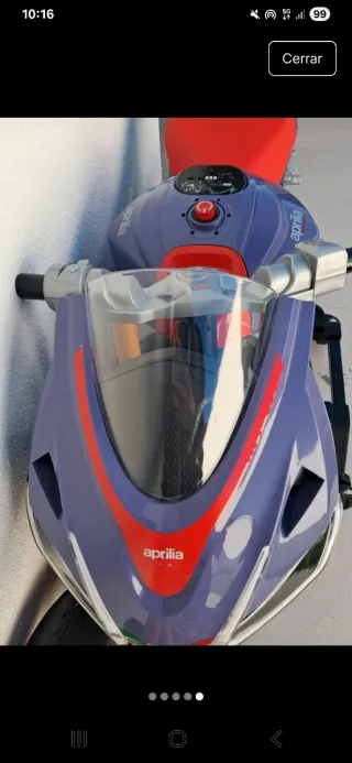 Moto Eléctrica Infantil Aprilia