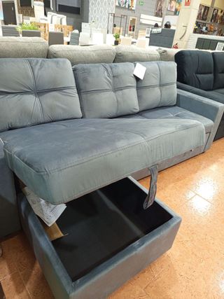 Sofá cama gris oferta