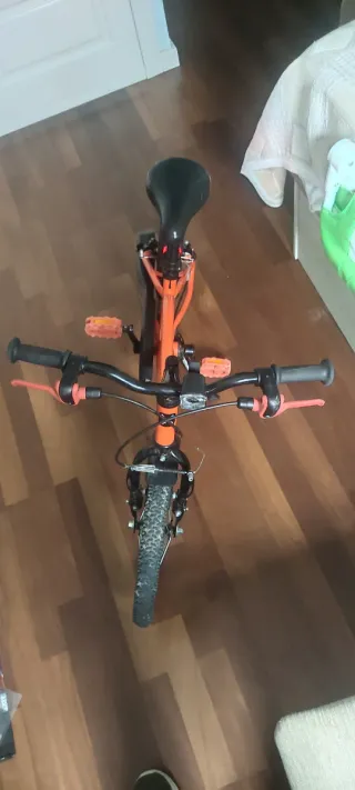 Bicicleta Infantil Btwin Robot 500 Naranja