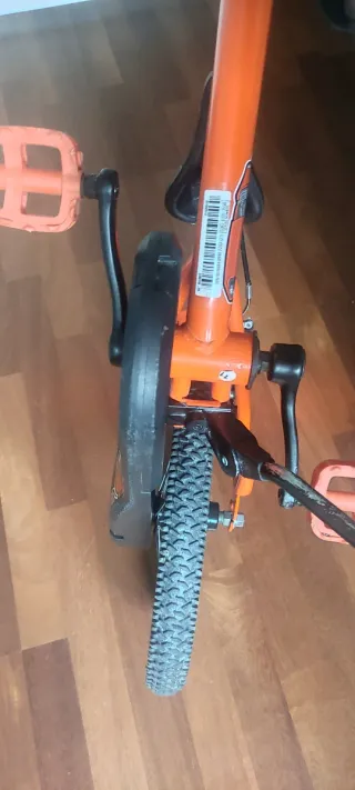 Bicicleta Infantil Btwin Robot 500 Naranja