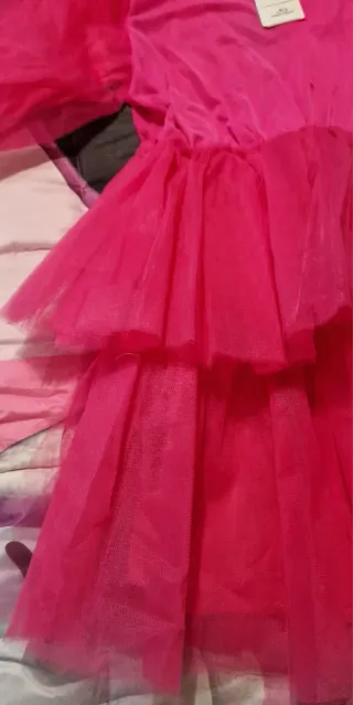 Abito da sera donna fucsia