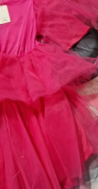 Abito da sera donna fucsia