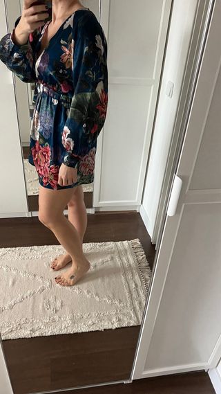 Mono Zara flores Talla M