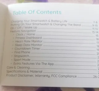 Reloj Inteligente Tuw Negro y Plateado