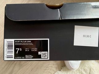 Nike Air Force 1 Plataforma