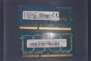 2x 4GB DDR3 RAM para portátil