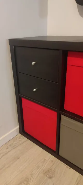 Mueble Kallax IKEA 4 cubos