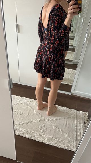 Mono corto flores Pull&Bear Talla M