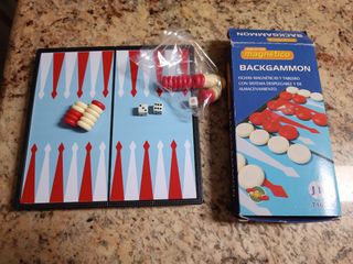 Backgammon Magnético Juego de Viaje