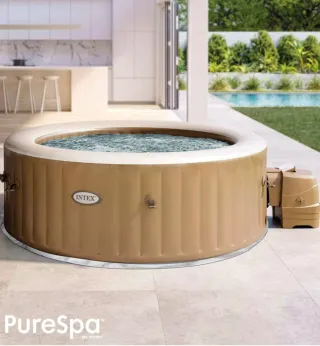 INTEX Spa Hinchable 196cm 4 personas