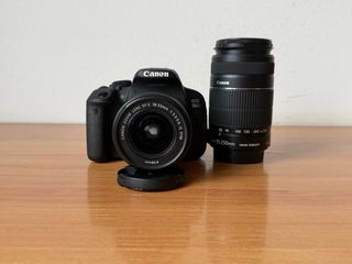 Canon EOS 700D + objetivos 18-55 y 55-250 STM IS