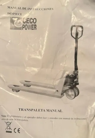 Transpaleta Manual CECO Power