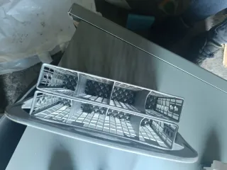 Cestas lavavajillas Teka 45cm,medidas en fotos.