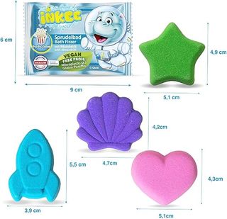 Confezione da 40 saponette da bagno effervescenti