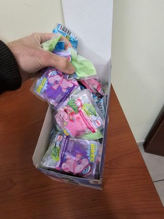 Confezione da 40 saponette da bagno effervescenti