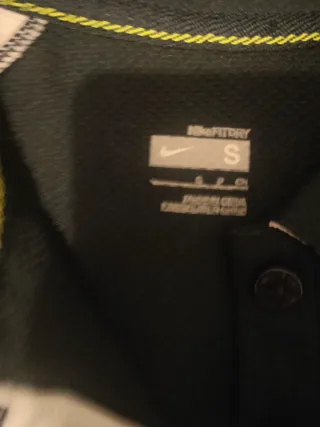 Camiseta Polo Nike Azul Mujer