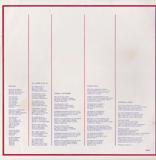 Julio Iglesias Momenti LP 12" 33 RPM 1982 CBS