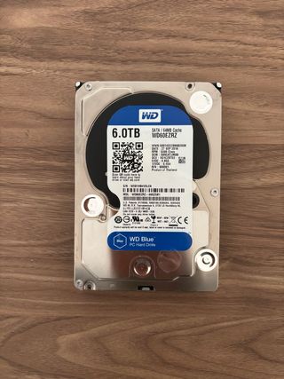 Disco Duro WD Blue 6TB SATA 3.5