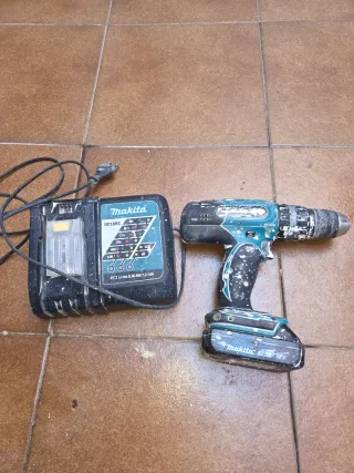 Taladro Makita Inalambrico + Bateria + Cargador