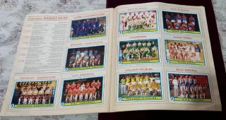 Álbum Fútbol/Basket 85 Panini Completo